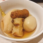 魚屋 めのじ - お任せおでん４種