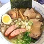 tezukurira-menshoukyouto - スモークセット塩ラーメン\950