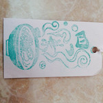 中華そば 四つ葉 - 整理券の裏