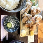 恩の時 - 信玄鶏の竜田揚げ　980円