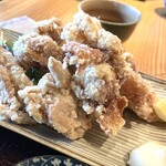 恩の時 - 信玄鶏の竜田揚げ　980円