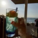 オランジュ・ブルー - 娘が　私の手に　モザイクいれるべき　と　これ（笑）