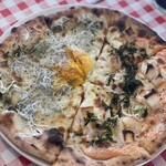 真鶴ピザ食堂 KENNY - シラスと卵と青海苔　　　明太子ともち