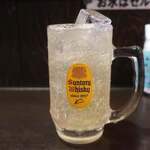 横浜 青葉餃子 - 宮崎県日向特産へべすハイボール（呑べろセット）