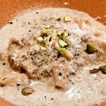 orangerie - ポルチーニ茸とピスタチオ、パッパルデッレ