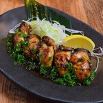 牡蠣のガーリックバター焼き