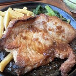 とん吉 - 料理写真:豚ステーキ1,045円