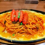 喫茶リッチ - 鉄板ナポリタン 大盛