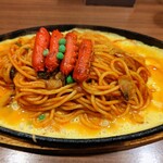 喫茶リッチ - 鉄板ナポリタン大盛