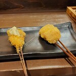 お出汁で食べる串かつと釜めしの専門店 ぎん庵 - 