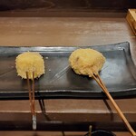 お出汁で食べる串かつと釜めしの専門店 ぎん庵 - 