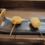 お出汁で食べる串かつと釜めしの専門店 ぎん庵 - 