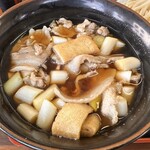 藤店うどん - 肉汁