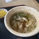 つるつる庵十兵衛 - ミニうどんはひと口サイズです。