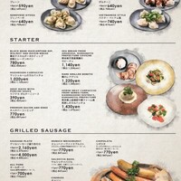 SUI GYOZA/STARTER/GRILLED SAUSAGE