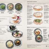 SALAD/FRITES/MUSSELS/PASTA&MEAL/CHICAGO PIZZA/MEAT