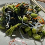 クッチーナ デル カンポ - ほうれん草と豆と春雨をまぜまぜ