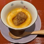 焼鳥一二三 - フォアグラ茶碗蒸し