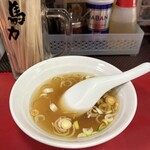 中華料理 菜来軒 - スープ