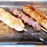 和食レストランとんでん - 串盛合せ　540円