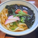 湖畔の里つきがせ - 梅わかめうどん