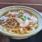 湖畔の里つきがせ - 肉うどん
