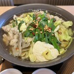 ガスト - 料理写真:博多明太もつ鍋(あごだし醤油)