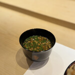 神楽桟 - なめこの味噌汁