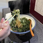 烈志笑魚油 麺香房 三く - 