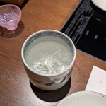 博多水炊き・鶏すき鍋 西新初喜 - 黒霧ロック二杯