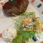 緑井食堂 オレンジハウス - ツレのバーグ