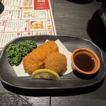 ふりこ亭 - 揚げ物二種盛り