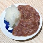 貝・刺身専門店しらはら - かつお酒盗361円