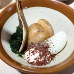 貝・刺身専門店しらはら - 生青のりポテトサラダ658円