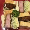 ペリカンカフェ - ハムカツサンド