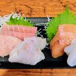 上州屋 - 刺身４種の盛り合わせ