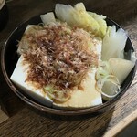 大倉山もつ肉店 - 湯豆腐