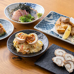 炉端にのいち - お酒に合わせたあても色々あります