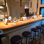 炉端にのいち - カウンター席