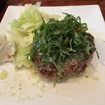 フェデリーニ - こだわりハンバーグ。他にも色々ソースの選べるハンバーグもありました。