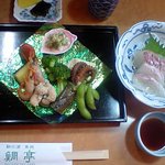 鞆の浦　魚処　鯛亭 - 鯛のお造り定食