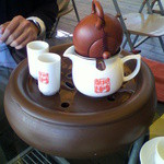 九份阿妹茶酒館 - 凍頂烏龍茶のお茶セット