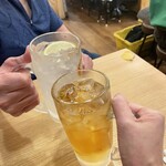 晩杯屋 思い出横丁店 - かんぱーい