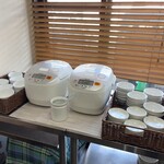 とだや - ご飯ジャーはどちらも白米