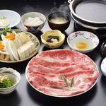 人形町今半 - 料理写真:すき焼またはしゃぶしゃぶ【特上】