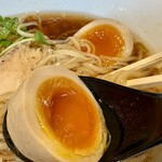 中華そば 髙野 - 味玉、うれしい