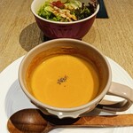 スパユキ - 料理写真:スープ＆サラダセット