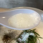 らーめんMAIKAGURA - 泡泡スープ