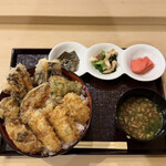 神楽桟 - 牡蠣天丼