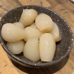 もつ焼き やまぴー - 甘酢らっきよ 416円